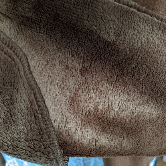 Chicos Faux Fur/Faux Suede Jacket - Picture 6 of 6